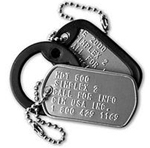 Embossed Dog Tags
