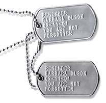 Customizable 20pcs Aluminum Pet Id Tags Laser Engraved Military Style ▻   ▻ Free Shipping ▻ Up to 70% OFF