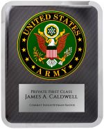 10 1/2" x 13" Army Hero Plaque