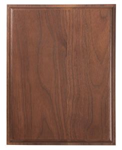 8" x 10" Premium Walnut Step Edge Plaque