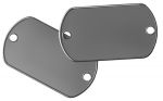 SUPPLY DEPOT MILSPEC G.I. Dog Tag 2 Holes