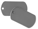 SUPPLY DEPOT MILSPEC G.I. Dog Tag, Dull Finish