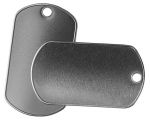 SUPPLY DEPOT MILSPEC G.I. Dog Tag, Shiny Finish